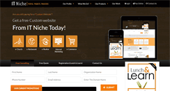 Desktop Screenshot of itniche.com